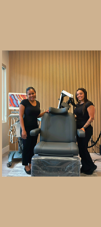 Untitled (400 x 900 px) TMS treatment room with MagVenture chair at Doctor's Best in Weston, FL